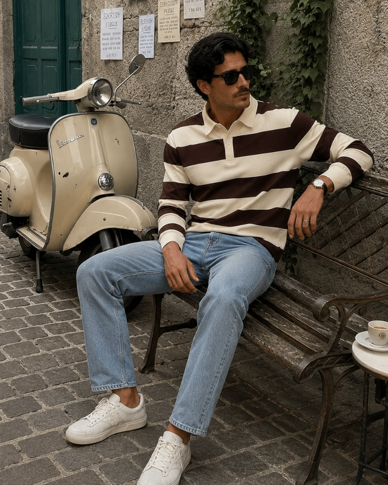 Polo Rugby Listrada Vintage